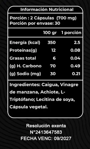Govi Fire - Quemador de Grasa Reforzado