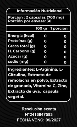 Govi Nitro - Óxido Nítrico